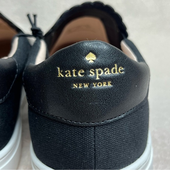 Kate Spade Black Slip-On Sneakers - Picture 4 of 14